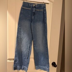 Girls size 12 MICHAEL Michael Kors Denim Jeans with pocket embellishments
